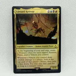 MTG - Edward Kenway Universes Beyond: Assassin's Creed Foil NM Pack Fresh - Image 1
