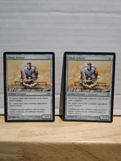 MTG Silent Arbiter x2 - Fifth Dawn & Conspiracy - Image 1