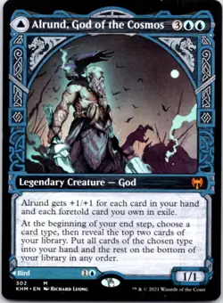Alrund, God of the Cosmos (Showcase) - Kaldheim - 302 NM - Image 1