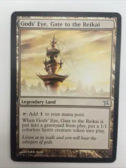 MTG Gods' Eye, Gate to the Reikai Betrayers of Kamigawa 164/165 Regular-LP - Image 1
