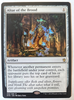 Altar of the Brood Khans of Tarkir Regular Magic the Gathering MTG NM - Image 1