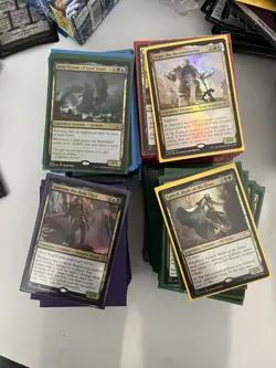 MTG Commander 4 Precons - Reap the Tides, Elven Empire, LoreHold, Sneak + BULK - Image 2