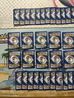 Vintage Pokemon Card Lot Reverse Holo Fire Eevee Meowth Togepi - Image 5