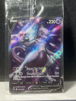 Mewtwo V SWSH229 - Pokemon GO ETB Sealed Black Star Promo - Pokemon TCG 🔥 - Image 1