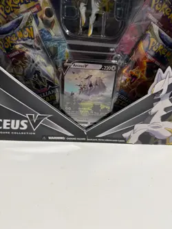 Pokemon TCG Arceus V Figure Collection Box - 4 Booster Packs Included 820650850165 - Image 3