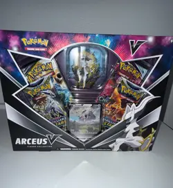 Pokemon TCG Arceus V Figure Collection Box - 4 Booster Packs Included 820650850165 - Image 4