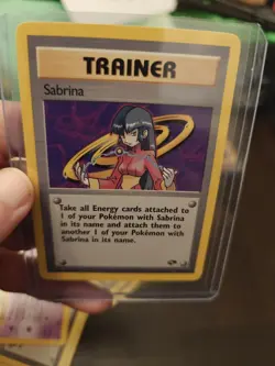 Pokemon TCG Sabrina Gym Challenge 110/132 Regular Unlimited Rare - Image 3