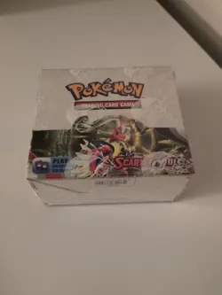 Scarlet and Violet Base Set Booster Box with Protector Pokemon TCG SEALED - Image 1
