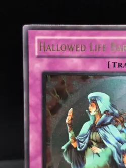 Yu-Gi-Oh! Hallowed Life Barrier SOD-EN060 Ultimate Rare 1st Edition LP- - Image 4