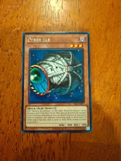 Yugioh 25th Anniversary Cyber Jar SRL-EN077 Rare NM - Image 1
