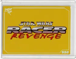 Star Wars Racer Revenge #558 Limited Run Games Silver Trading Card New Mint - Image 1