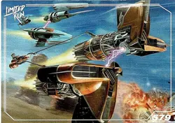 Star Wars Racer Limited Run Games Silver Trading Card #579 New No Creases - Image 1