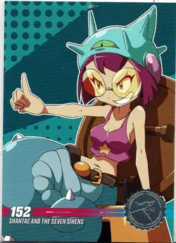 Shantae and the Seven Sirens #152 Silver Limited Run Card New No Crease or Tears - Image 1