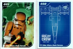 Star Wars Dark Forces Limited Run Games Silver Trading Card #031 #032 New Mint - Image 1
