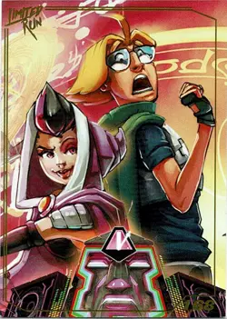 Metronomicon Limited Run Games Gold Trading Card #168 New No Tears or Creases - Image 1