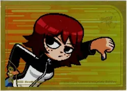 Scott Pilgrim vs The World #209 Limited Run Games Gold Trading Card New Mint - Image 1