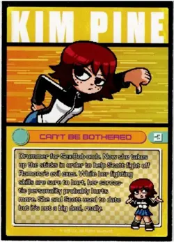 Scott Pilgrim vs The World #209 Limited Run Games Gold Trading Card New Mint - Image 3