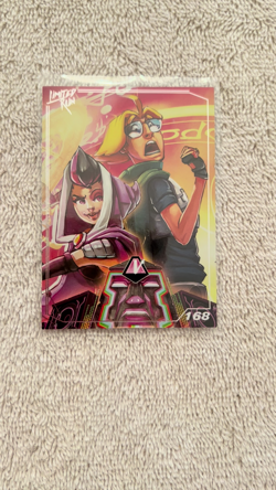 Metronomicon Limited Run Games Silver Trading Card #168 New No Tears Mint - Image 2