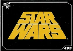 Star Wars NES Limited Run Games Silver Trading Card #495 New No Creases - Image 1