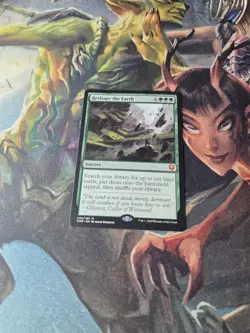 MTG Reshape the Earth Commander Legends Mythic Card 249/361 Regular - Image 1