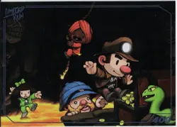 Spelunky Limited Run Games Silver Trading Card #409 New No Creases or Tears Mint - Image 1