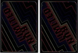 Double Dragon & Project Warlock Limited Run Silver Trading Card #279 #388 Mint - Image 2