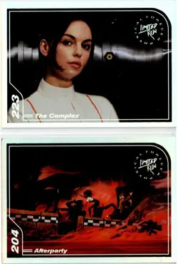 The Complex & Afterparty #204 #223 Limited Run Trading Card Silver New Mint - Image 1