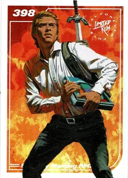 Saturday Morning RPG Limited Run Silver Trading Card #398 New No Creases or Tear - Image 1