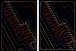 Neon City Riders & Plumbers #120 #402 Limited Run Trading Card Silver New Mint - Image 2