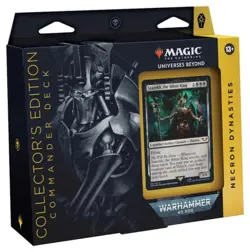 MTG Necron Dynasties Collector's Edition Magic Universes 40K Commander Deck - Image 1