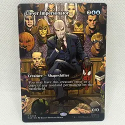 MTG - Clever Impersonator (Borderless) Marvel Universe Eternal-Legal Regular NM - Image 1