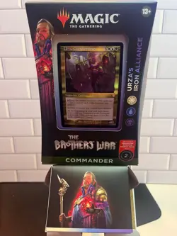 Magic: The Gathering MTG The Brothers' War - Urza's Iron Alliance Deck - OPENED - Image 2