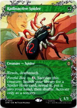 Radioactive Spider (Borderless) - [Marvel's Spider-Man] MTG Magic NM/M 🌳 - Image 3