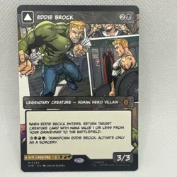 MTG - Eddie Brock (0224) (Borderless) Marvel's Spider-Man Regular NM - Image 1