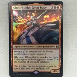 MTG - Foil - Ghost-Spider, Gwen Stacy Marvel's Spider-Man: Eternal-Legal NM - Image 1