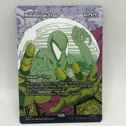 MTG - Mindbreak Trap (Borderless) Marvel Universe Eternal-Legal Regular NM - Image 1