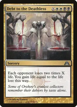 Debt to the Deathless 1x MtG Dragon's Maze SP/NM - Image 1