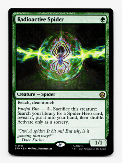 Radioactive Spider [Marvel's Spider-Man] MTG Magic NM/M 🌳 - Image 1