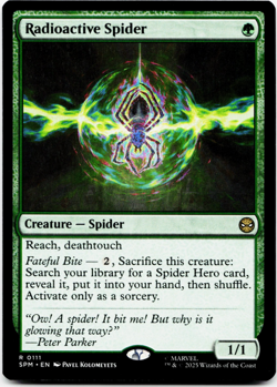 Radioactive Spider [Marvel's Spider-Man] MTG Magic NM/M 🌳 - Image 3