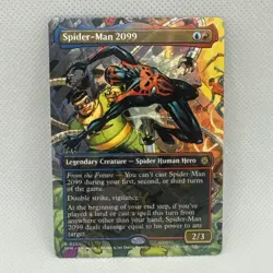 MTG - Spider-Man 2099 (0205) (Borderless) Marvel's Spider-Man Regular NM - Image 1