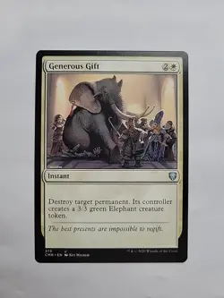 MTG - Generous Gift Commander Legends Regular U #375 - Image 1