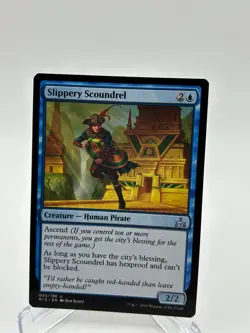 MTG 2018 Slippery Scoundrel - Creature Rivals of Ixalan 55 RIX Uncommon - Image 1