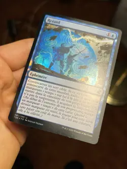 French Foil Delay Retard Time Spiral Remastered Mtg (1611) - Image 3