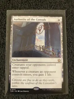 Magic The Gathering MTG - Authority of the Consuls - Foundations FDN - Image 1