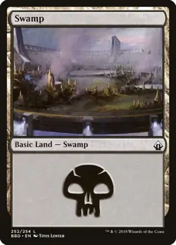 X4 Swamp 252 Battlebond NM MTG Magic: the Gathering - Image 1