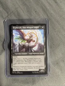 MTG - Sephiroth, Fabled Soldier/One-Winged Angel - Mythic - Image 2