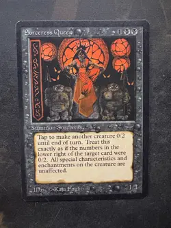 *** ARABIAN NIGHTS Sorceress Queen *** NM-Mint Beauty! - DUTY PAID - Magic MtG - Image 1