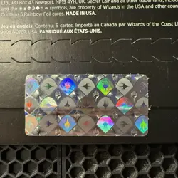 MTG Secret Lair Marvel Captain America Rainbow Foil Edition Sealed - Image 3