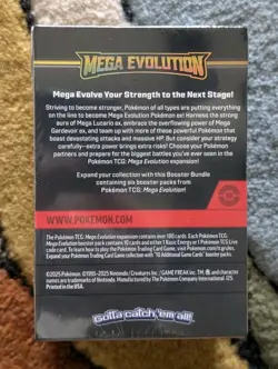 Pokemon TCG Booster Bundle Mega Evolution ME01 - Image 2