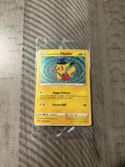 *SEALED* 2020 Pokemon Pikachu Special Delivery SWSH074 - SWIRL - Image 1